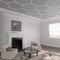 Ekena Millwork 81 56W x 47 14H x 1T Large Westmore Decorative Fretwork Ceiling Panels, PVC CELP82X4703WST - alternate 1